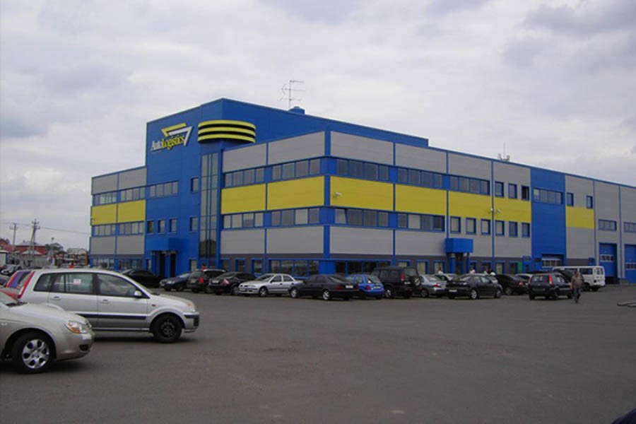 Vehicle Maintenance Building «MERCEDES - AUTOLOGISTIC» (Moscow)